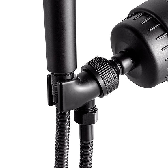 Adapter prysznicowy do słuchawek ręcznych - czarny
