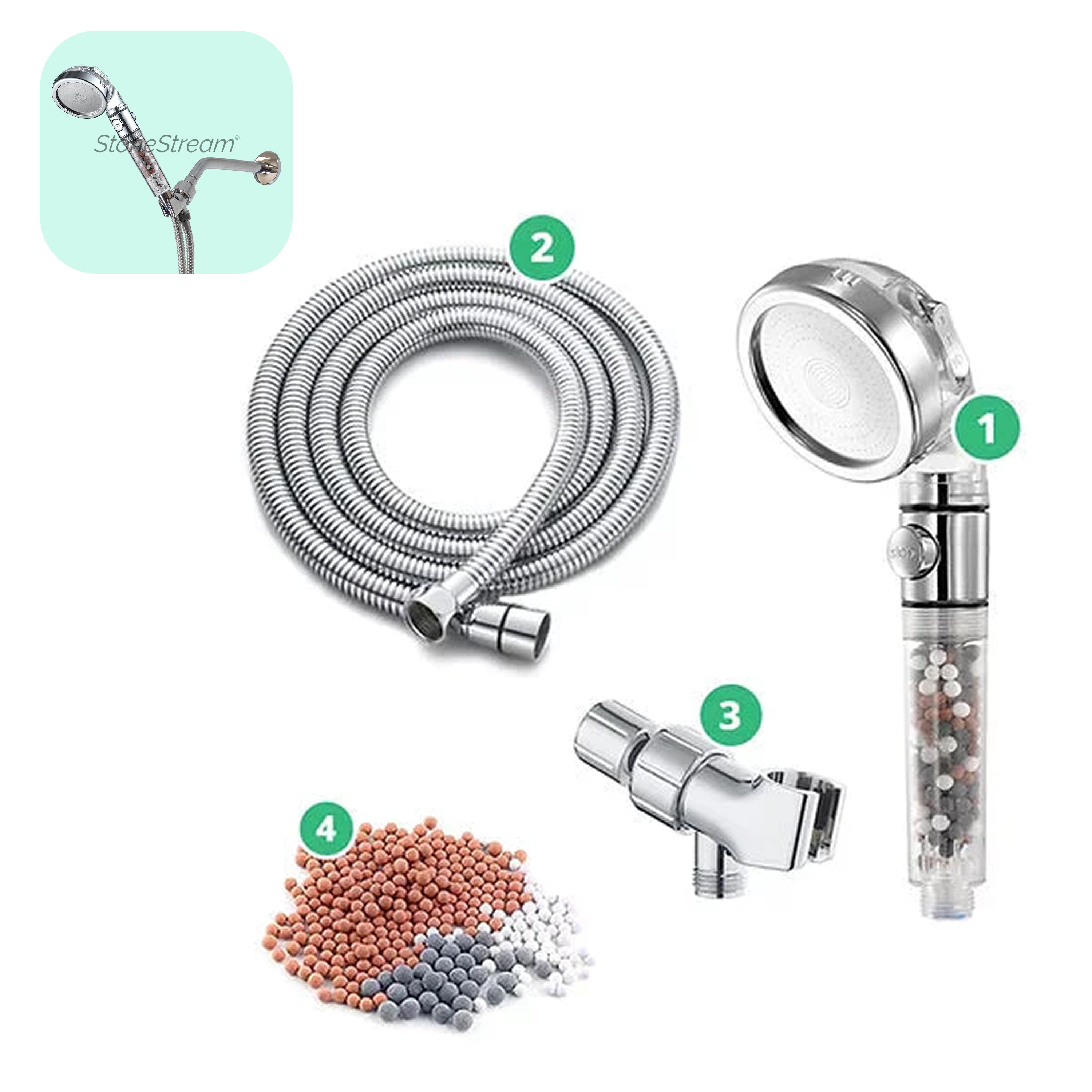 Oryginalna głowica prysznicowa Ecopower