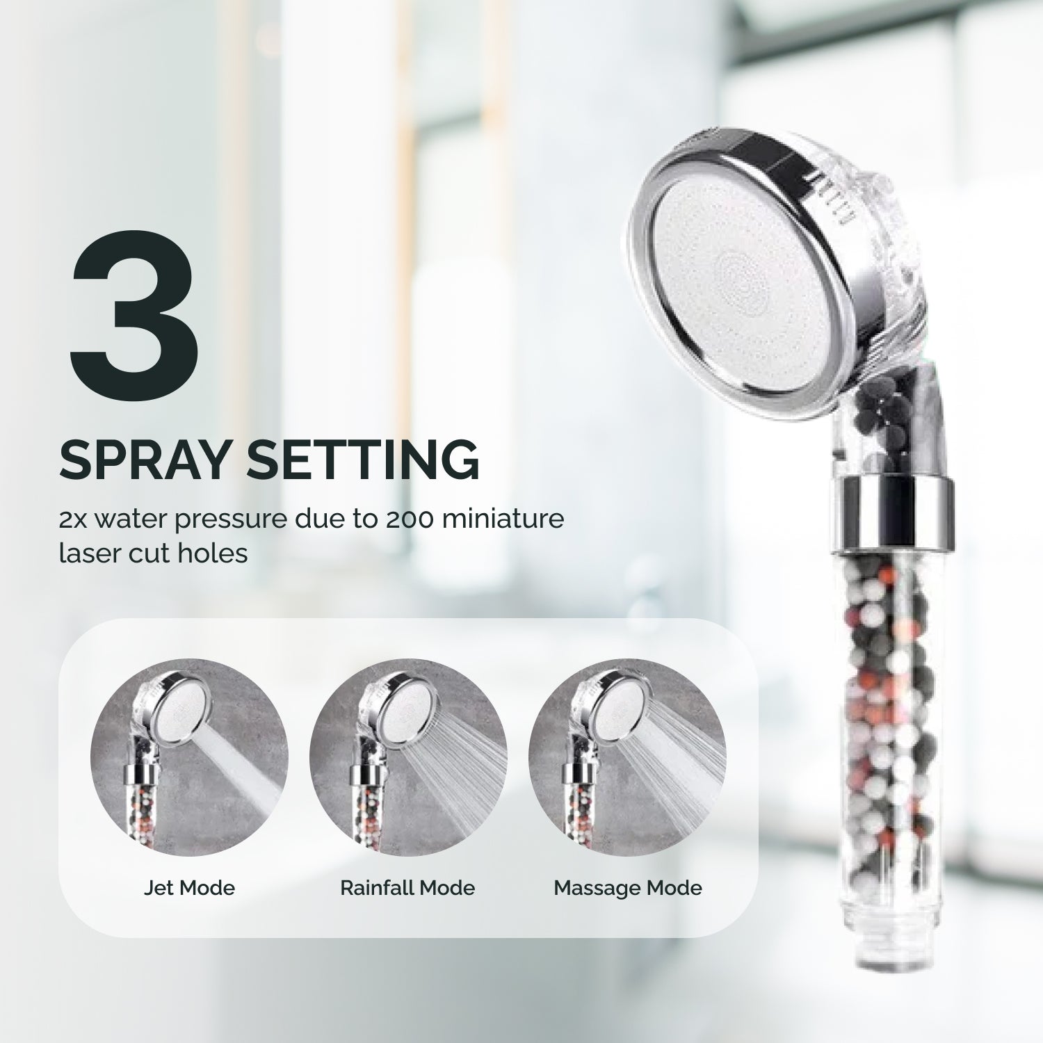 Zestaw do filtrowania twardej wody + adapter ścienny