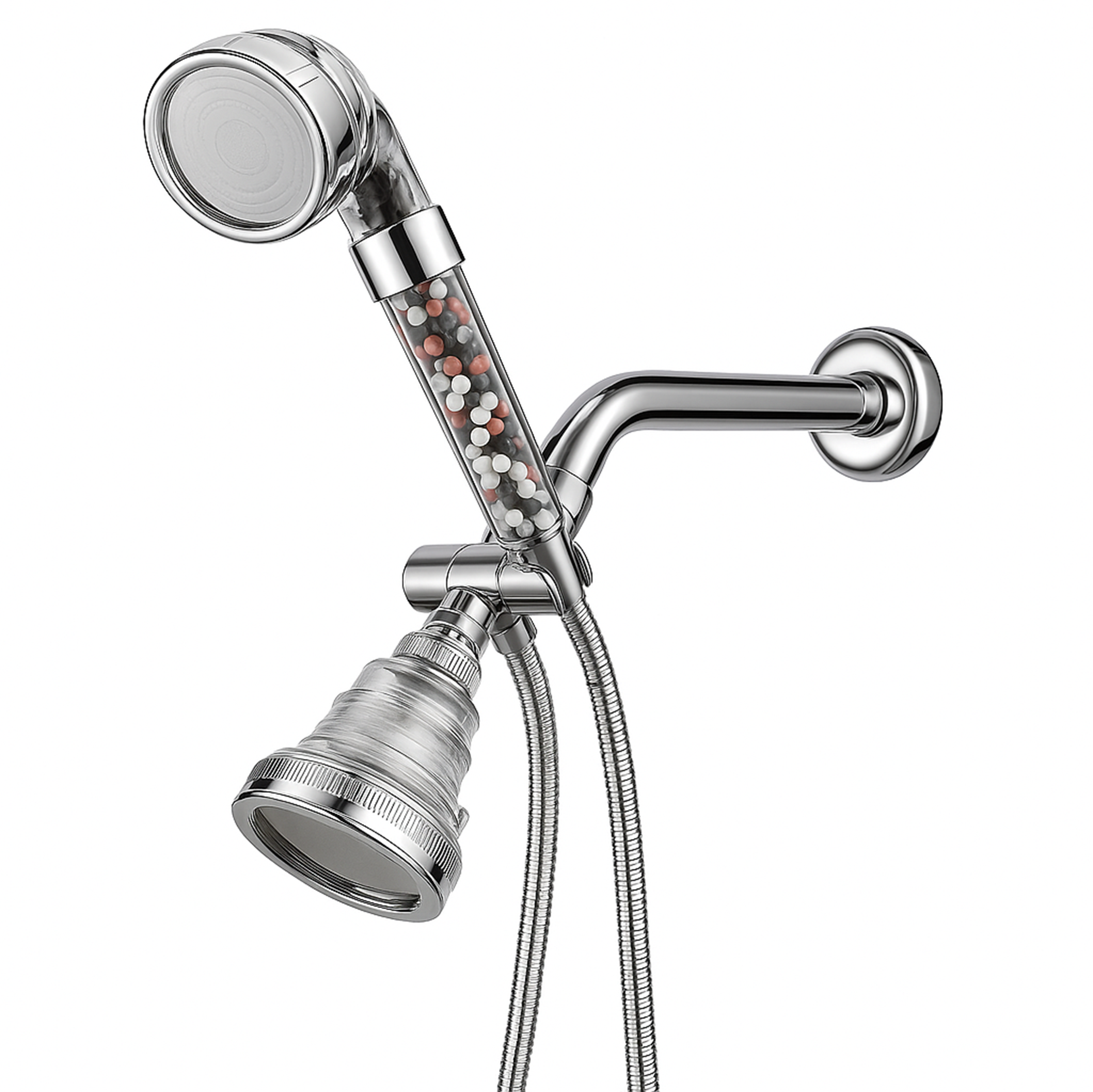 Kompatybilna z prysznicem elektrycznym głowica prysznicowa z filtrem jonowym Ecopower