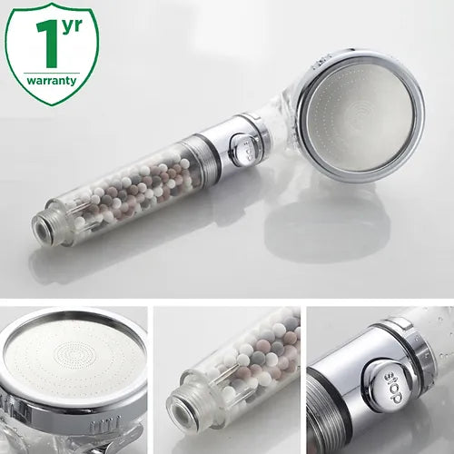 StoneStream EcoPower high pressure shower head - best filtered shower head for water pressure