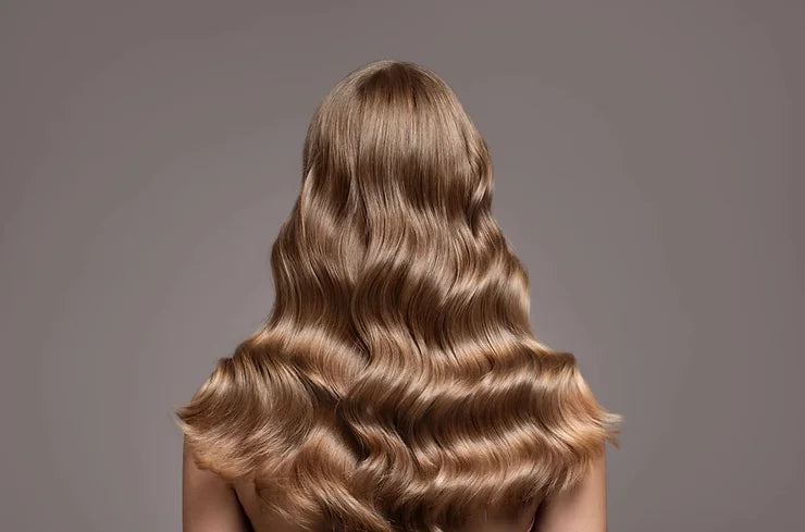 Vitamin C benefits for hair showing shinier healthier strands from filtered water