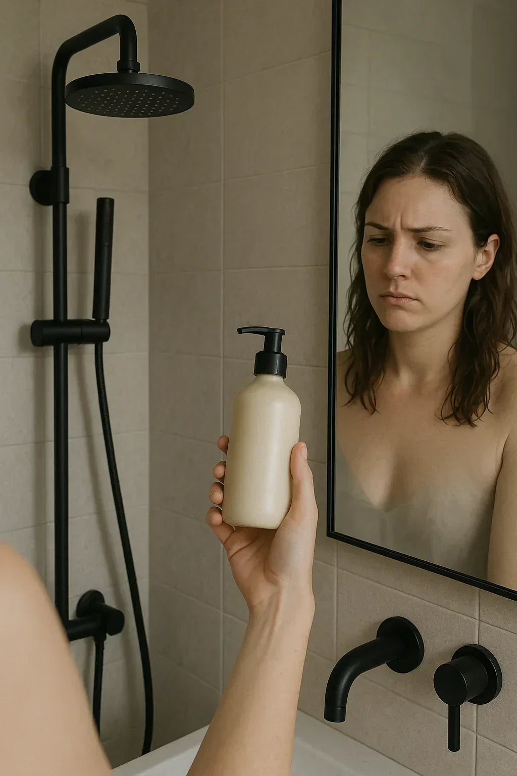 Filtered shower head for softer skin and shinier hair from cleaner water