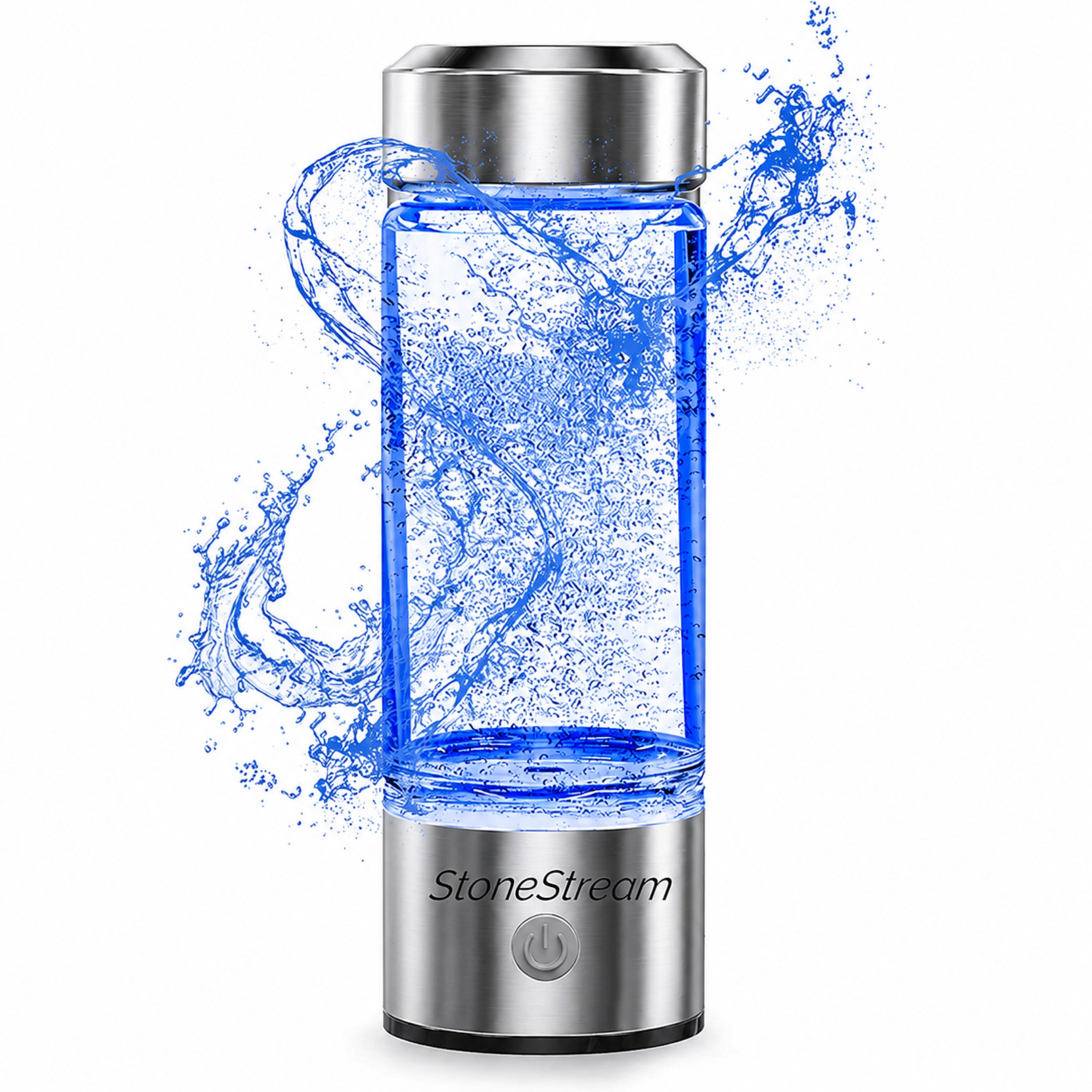 Ultimate Hydrogen Water Bottle 420ml (14.2 oz) | Słuchawka prysznicowa StoneStream