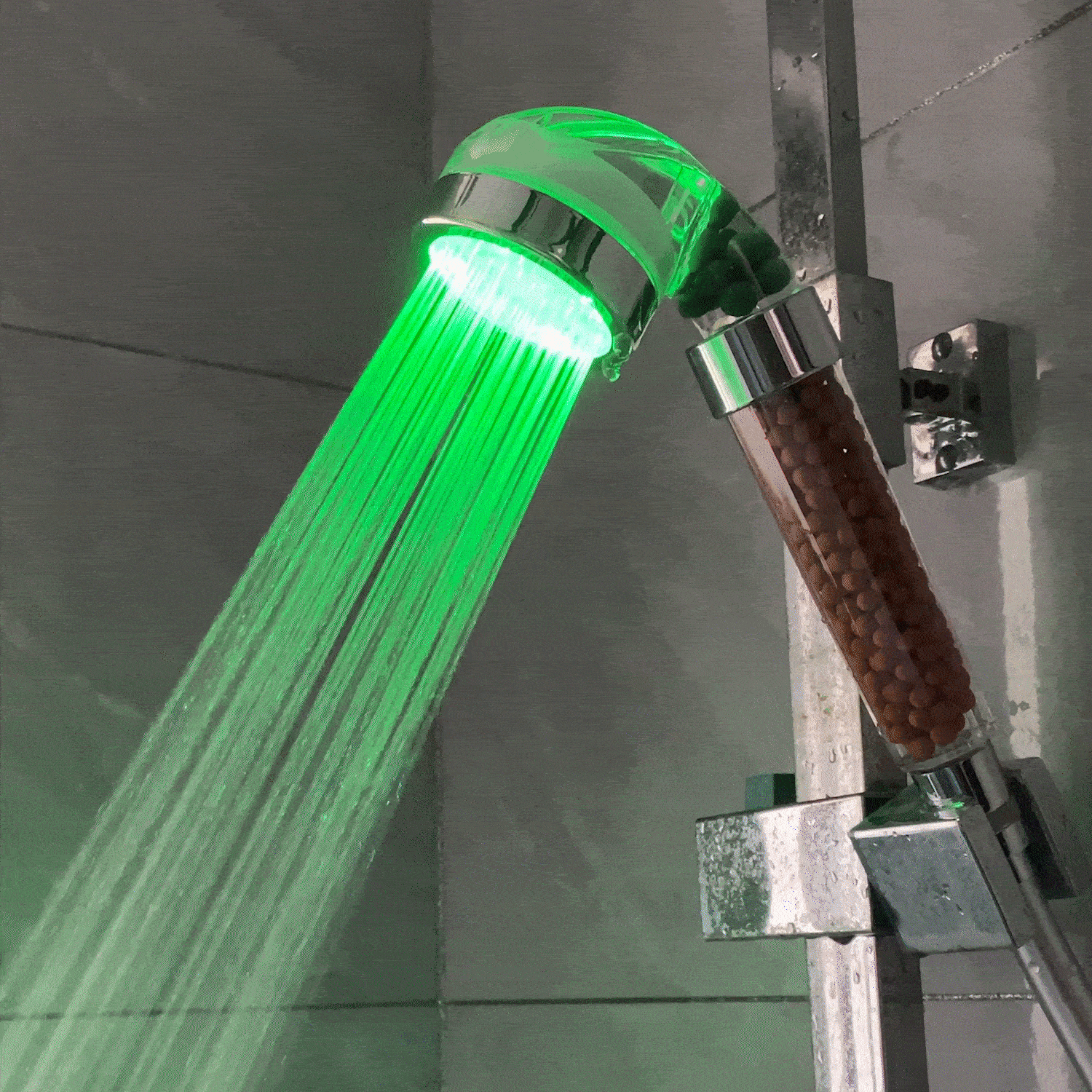 Słuchawka prysznicowa LED Ionic StoneStream™