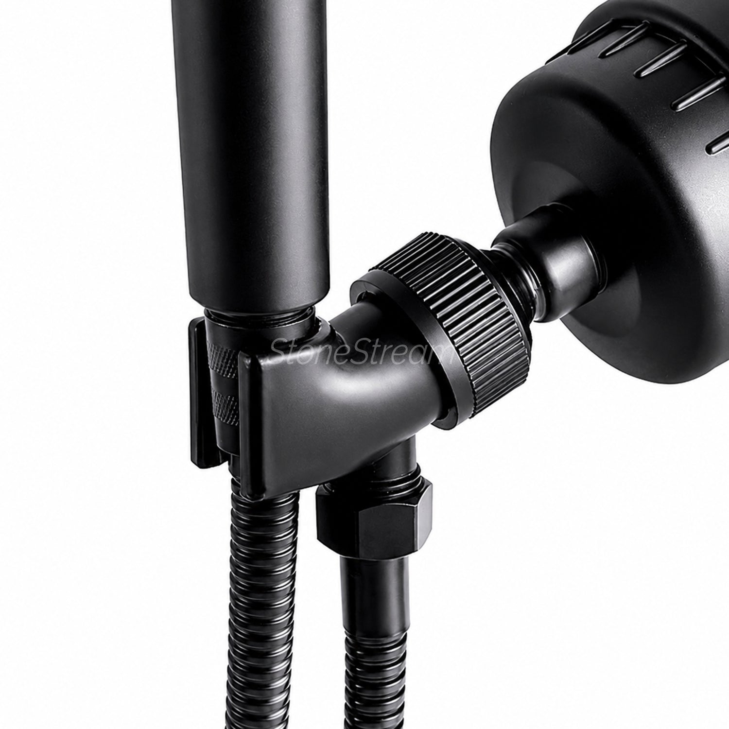 Adapter do słuchawka prysznicowa – Czarny