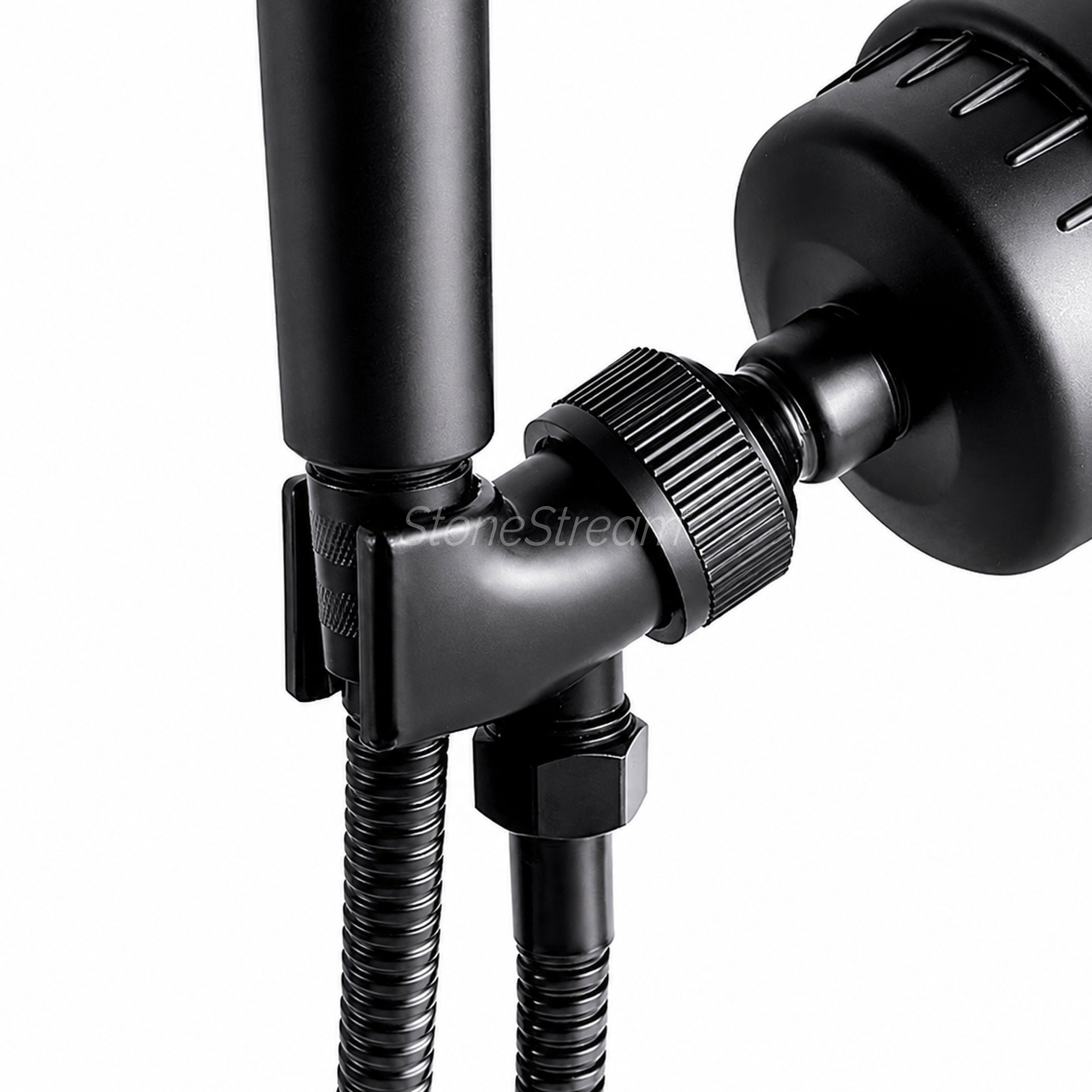 Adapter do słuchawka prysznicowa – Czarny